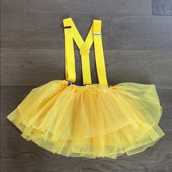 Other - YELLOW TUTU AND SUSPENDERS !